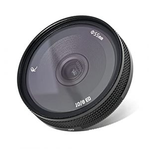 AstrHori 10mm F8 II Ultra grand angle Lentille de fisheye Objectif manuel APS-C Compatible avec Panasonic LUMIX Olympus Micro 4/3-Mount Mirrorless Camera G1,G2,G3,G5,G6,G7,G9,GH1,GH2,GH4,GH5,etc(Noir) (AstrHori Store, neuf)