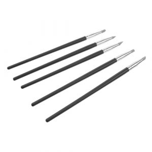 POPETPOP 5pièces Outils De Modelage Silicone Pour Nail Art Pour Pâte à Modeler Et Argile Stylos De Peinture Pour Artistes (Riser Treasure, neuf)