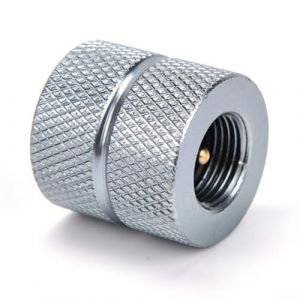 Adaptateur de recharge de gaz butane, adaptateur de recharge de gaz pour r&eacute;chaud butane de camping ext&eacute;rieur, connecteur de type buse de gaz (whychstore, neuf)