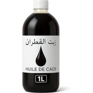 Huile de Cade Naturelle 1L &ndash; Soin Cosm&eacute;tiques pour Peau & Cheveux | 100% Pure & Authentique &ndash; Origine Maroc (Artisanat & Confort, neuf)