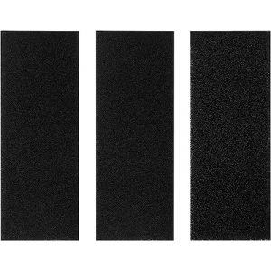 Ticeed 3PCS Filtre pour Aquarium, Mousse Filtre Bassin Mousse Filtre Aquarium Mousse Aquarium Filtre pour Bassin Éponge Filtrante Biochimique pour Aquarium Étang Fish Tank (2 Tailles, Noir) (eMeta-eHifi EU, neuf)