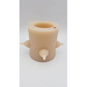 NOURRINOU BIBI, Fabrication Française, Station de nourrissage, mangeoire pour Chiots, Biberon Silicone pour Chiots, Taille Moyen #2 Rouge+, pour Chiot Brachycéphale, Bouledogue Français, Boston... (NOURRINOU BIBI, neuf)