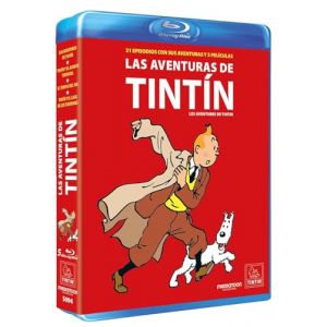 Les Aventures de Tintin : l'intégrale de la série et des Longs métrages d'animation Coffret 5 Blu Ray (Fr.Film, neuf)