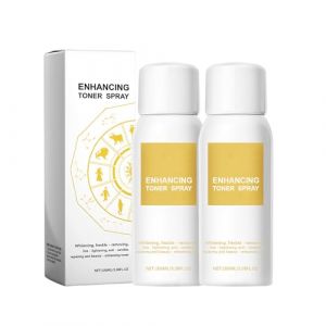Spray blanchissant pour femme, tonifiant, nourrissant et hydratant, éclaircissant, essence blanchissante et anti-taches de rousseur, spray réparateur anti-rides, pour tous types de peau (2PCS) (CongRong-Shop, neuf)