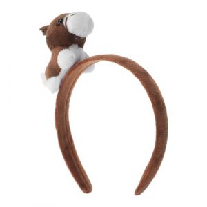 VILLCASE Bandeau en Peluche Cheval 2026 Zodiaque Chinois Serrage-T&ecirc;te Animal en Peluche Marron Fonc&eacute; Accessoire F&ecirc;te D&eacute;guisement Adulte Bandeau Oreilles Cheval pour Carnaval et Soir&eacute;e (Farrar Fae, neuf)
