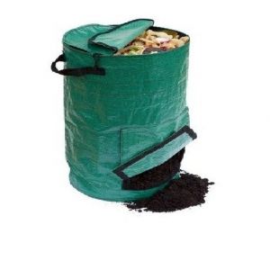 COMPOSTEUR - Compost Jardin - JARDINERIE -Sac A Compost - 265 litres Vert (discountici, neuf)