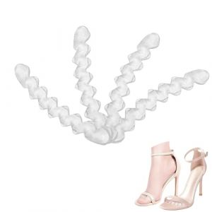 JRYXDS 2 Paires Semelles Gel Coussinet Plantaire Avant Pied Silicone, Coussinets D'Avant-Pied En Gel,Demi Semelles Coussinet Plantaires,Approprié Les Femmes Haut Talon (Transparent) (xupeipeiouzhoudianpu, neuf)