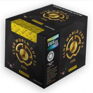 Panini FIFA Club World Cup 2025 - Sticker Display Box de 50 sachets - Collection officielle Coupe du Monde du Club avec 32 équipes + protection d'expédition Heartforcards® (Heartforcards, neuf)