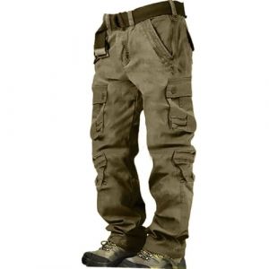 Générique Pantalon De Travail Peche Softshell Hiver Impermeable Camouflage Ski Jardinage Homme Treillis Jogging Treillis Militaire Homme Chasse Elastique Pantalon 4XL (YUOCHE, neuf)