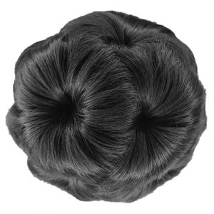 Chignon chignon chignon &agrave; clipser fleur perruque pour femme avec aspect naturel clip solide pour occasion formelle coiffure (DUxiany, neuf)