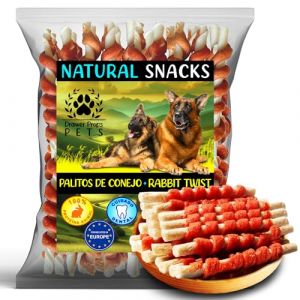 Friandises Naturelles pour Chiens &ndash; B&acirc;tonnets de Lapin 500 g &ndash; Snacks Sains et Longue Dur&eacute;e (Drawer Props, neuf)