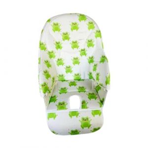 MagiDeal Housse de Chaise Haute pour bébé Qui protège des déversements et des miettes, Facile à Nettoyer, Grenouille (Grand Plaisir 360, neuf)