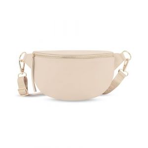 Expatri&eacute; Sac &agrave; Main pour Femmes Beige - Alice Small - Sac Banane en Cuir V&eacute;g&eacute;tal pour Festival, Voyage et Vie Quotidienne - Sac &agrave; Hanche El&eacute;gant - D&eacute;perlant (Ecom-Brands, neuf)