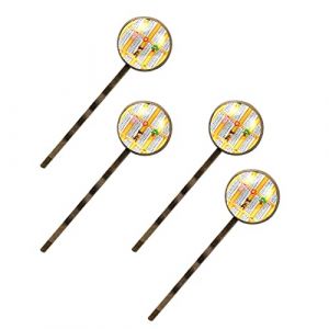 Lot de 4 pinces à cheveux décoratives pour femmes avec tables de multiplication (LSHDNG, neuf)