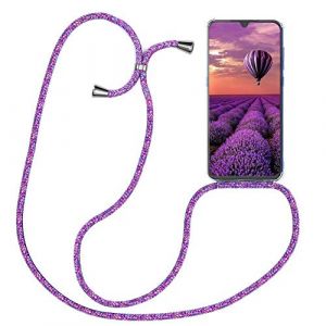 Sewutoyu Coque Collier pour OnePlus 11, Housse pour Smartphone &agrave; Porter au Cou - &Eacute;tui &agrave; bandouli&egrave;re Cordon - Lanyard Case Protection Compl&egrave;te, &Eacute;tui en Silicone Transparent, Licorne (SIMao, neuf)