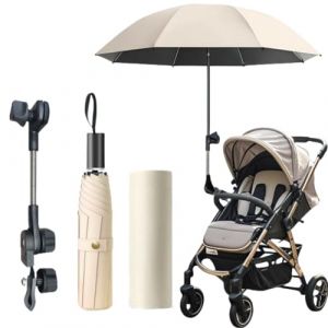 Parapluie Poussette Universelle Ombrelle,Parapluie Pour Enfants,Ombrelle Poussette Universelle,Parapluie de Landaus,Parasol Poussette Universelle,Poussette UV Protection Parapluie Chaise (HATASTORE, neuf)