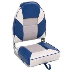 vidaXL Si&egrave;ge pour bateau avec dossier haut pliable 39x43x58 cm, chaise de bateau, si&egrave;ge de bateau pliable, si&egrave;ge de bateau pliant (vidaXL FR, neuf)