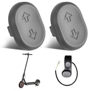 RaitWahl 2 Pi&egrave;ces Boutons de Clignotant pour Scooter Ninebot F2/F2 Plus/F2 Pro/E2 Pro/Max G2, Bouton de Signalisation L'interrupteur, Remplacer Bouton Clignotant Fonction Accessoire (WenShengQi, neuf)