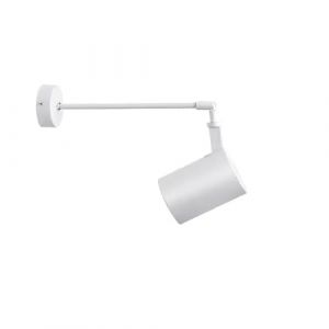 Spots Muraux Int&eacute;rieurs R&eacute;glables Vintage &ndash; Applique R&eacute;tro &Agrave; Bras Long Pour Int&eacute;rieur Industriel, Spot Mural T&eacute;lescopique R&eacute;glable, Avec Bras &Eacute;volutif, Pour Lecture Chambre &Agrave; Coucher Escaliers(White W (LiangYouBingShi, neuf)