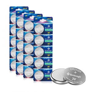 CR2430 Pile Bouton au Lithium 3V CR-2430 Piles Lot de 20【5 Ans Garantie de Stockage】 (2430-20) (avmzvo shop, neuf)