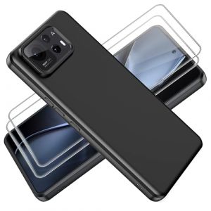 Tieeyivv Coque pour ASUS Zenfone 12 Ultra Case + Verre Trempé Protection écran Film Matte Etui Souple Flexible en Premium TPU, Antichoc, Anti-dérapante Noir Coque pour Zenfone 12 Ultra (Tieeyivv, neuf)