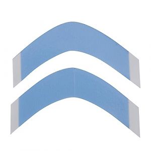 Pqahffowr 36 Pi&egrave;Ces S&eacute;Ries/Lot Bande de Perruque de Cheveux Super Forte Bandes de Bande D'Extension Double Adh&eacute;Sive Imperm&eacute;Able pour Toupet/Perruques de Dentelle Film CC Forme (xuxiachuanyu, neuf)