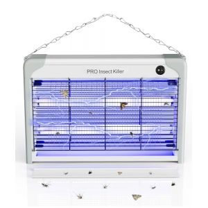 Spectracide Lampe Electrique Anti Moustique Puissant 20W, 2400V Pi&egrave;ge &agrave; Insectes Volants Efficace, UV Tueur de Moustiques Interieur pour Cuisine Salon Restaurant Fermes Entrep&ocirc;ts H&ocirc;pitaux (mingming01, neuf)