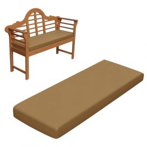 RZYW Coussin de Banc D'ext&eacute;rieur &eacute;Pais de 5cm, Imperm&eacute;Ables Coussins pour Banc de Jardin 2/3 Places, Coussin de Si&egrave;ge de Fen&ecirc;Tre D'int&eacute;rieur, pour Terrasse, Canap&eacute;, Balancelle,Kaki,115x50cm (RZYW, neuf)