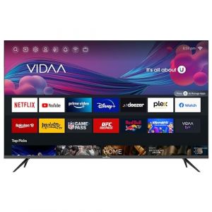 Smart Tech TV LED HD 43 Pouces (109cm) 43UV10V1 Smart TV VIDAA - Molotov, Netflix, Prime Video, Youtube, Plex - 3xHDMI - 2xUSB - Mode Hotel (Smart Tech FR, neuf)
