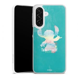 DeinDesign Coque Slim Compatible avec Samsung Galaxy A56 5G Case Ultra Fine Etui Silicone Ultra Fine Lilo & Stitch Produit sous Licence Officielle Disney (DeinDesign - GmbH, neuf)