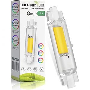 APLUSZ Ampoule LED R7S 78mm 20W Dimmable,Blanc Chaud 3000K,COB LED Ampoules 20W R7S LED Linéaire Remplacer Lampe Halogène J78 200W,Économie Énergie R7S LED ampoules Tubes (RENHUANE, neuf)