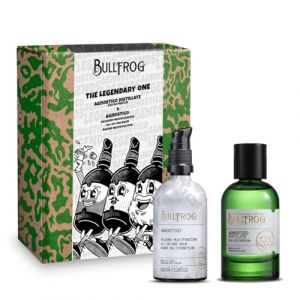 Bullfrog - Kit The Legendary One 2 en 1, &Eacute;dition Limit&eacute;e Agnostico Original Balsam Multifonction 100ml et Eau de Parfum Distillate 100ml. (BULLFROG BARBERSHOP, neuf)