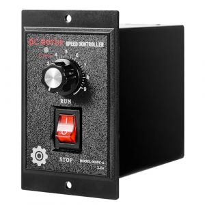 Jadeshay Variateur de Vitesse pour Moteur 220V Variateur de Vitesse Regulateur de Tension Monophas&eacute; AC220V Entr&eacute;e DC220V Sortie R&eacute;gulateur de Vitesse &eacute;lectrique pour &eacute;quipement de Production 400W (jadeshay, neuf)