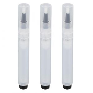 3 Pièces Stylo Pinceau Vide Rechargeable Portable Récipient Cosmétique Transparent Applicateur de Maquillage pour Voyage Salle de Sport Vacances Léger Compact (WYANG188, neuf)