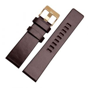 BGFFDSZ Bracelet de montre en cuir v&eacute;ritable compatible avec Diesel DZ7311 DZ7332 DZ7314 DZ1405 DZ4323, noir et marron, 22 mm, 24 mm, 26 mm, 28 mm, 30 mm(Beige,22mm) (YONGYONGSHANGHANG, neuf)