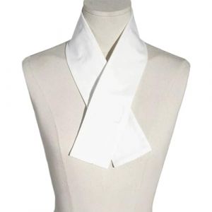 DINSOAVR Cravates, faux cols, chinois blanc mince longue écharpe ceinture pour costumes anciens robes décolleté faux col détachable écharpe (guangzhoujucikejiyouxiangongsi, neuf)