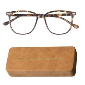 HCYCSQS Lunettes Anti Lumi&egrave;re Bleue Femme et Homme,TR90 Ultra-l&eacute;g&egrave;re,Lunettes pour Ordinateur/Gaming Blue Light Blocking Glasses, Protection Anti lumi&egrave;re Bleue, Anti Fatigue oculaire (zuoanguojishangmao, neuf)