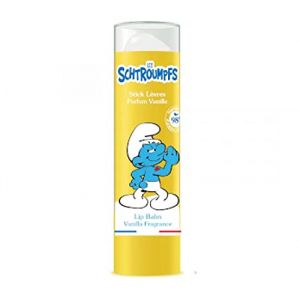 Le Comptoir du Bain Schtroumpf Stick à lèvres vanille 4 g Hydratant, Protection solaire (pharmacie de la gare, neuf)