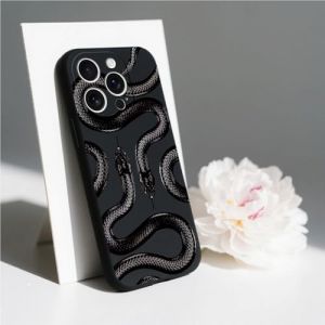 PAIXIKYZ Compatible avec ZTE Blade A75 Pro 5G/Telstra T-Elite 5G,Coque T&eacute;l&eacute;phone Antichoc TPU Imprim&eacute;e avec Motif Serpent Styl&eacute; (iKYZ, neuf)