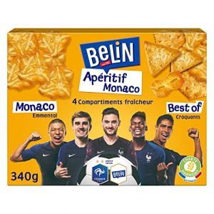 BELIN CRACKERS - Crackers Assortiment Monaco 340G - Lot De 3 (Ma Biotique, neuf)