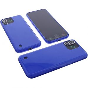 foto-kontor Coque Compatible avec Doro Aurora A30 / A31 Protection Bleu Pochette Caoutchouc TPU t&eacute;l&eacute;phone Smartphone Bumper (Foto-Kontor, neuf)