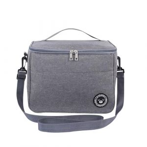 XIANGLONGY 8L Sac Repas Isotherme, Sac Glaciere Isotherme Repas, Lunch Bag Isotherme, Sac Isotherme Repas Portable Voyage Pique-Nique pour Femmes, Hommes, Enfants, École e Bureau (XIANGLONGY, neuf)