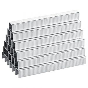 meite Agrafes T50, type 140/12 mm, agrafes robustes pour pistolet agrafeuse, agrafes galvanis&eacute;es de calibre 20 3/8" pour tissus d'ameublement, construction, meubles (5 000 pi&egrave;ces) (MEITE Europe, neuf)