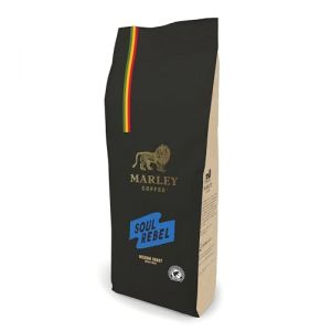 Soul Rebel de Marley Coffee, grains de caf&eacute;, torr&eacute;faction moyenne, 1 kg Caf&eacute; en Grains (Marley Coffee Europe, neuf)