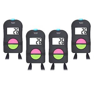 Hitopin 4PCS Compteur Électronique Numérique à la Main, Compteur de Sports de Golf, Clicker Électronique d'Ajout de Soustraction Manuelle, Compteur à Main Numérique avec Tour de Cou (ShenzhenShiHaiTuoPinKeJiYouXianGongSi, neuf)