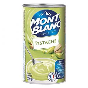 MONT BLANC|Cr&egrave;me Dessert &Agrave; La Pistache 570G|(Lot De 4)|best deal (AbcMarket, neuf)