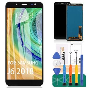 SRJTEK Ecran de Remplacement pour &eacute;cran Tactile LCD (5,6 ") de Remplacement pour Samsung Galaxy J6 2018 / Galaxy On6 J600 J600L J600N / 600 J600G / DS J600G / DS (Pas d'origine) (friendlychinese, neuf)