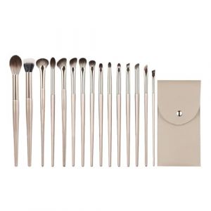 WENH 15 pinceaux de maquillage pinceaux for les yeux pinceau fard à paupières pinceaux faux brosse à lame beauté ensemble complet d'outils de pinceaux de maquillage Super doux(15zhiyanbushua-bao) (WH Home Life Store, neuf)