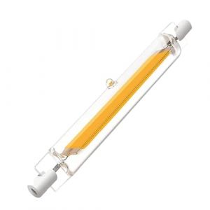 FDHVCB Ampoule R7S LED 78 mm Dimmable, 5W &eacute;quivalente &agrave; une lampe halog&egrave;ne 50 W, LED R7S blanc chaud 3000 K 500 LM, sans scintillement,&Eacute;clairage &agrave; Faisceau 360 &deg;, lot de 1. (LYYWDD, neuf)