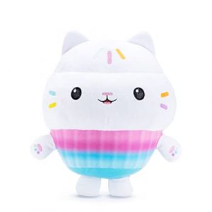 Schmidt Spiele 42790 Gabbys Dollhouse Cakey Cat Peluche 25 cm (Doudou Malin, neuf)